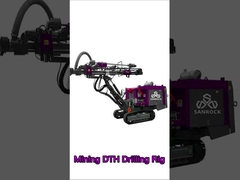 Máy khoan khai thác mỏ Máy khoan lỗ thủy lực Thiết bị khoan lỗ thủy lực Máy khoan DTH tự động