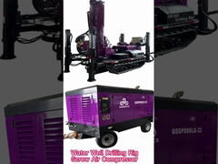 Máy khoan giếng nước di động Thiết bị khoan nước sâu Máy khoan nước thủy lực