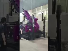 Thiết bị khoan giếng nước Crawler Hydraulic Water Well Drilling Rig Máy khoan nước sâu