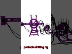 Giàn khoan di động, máy khoan định hướng ngang, giàn khoan thủy lực khí nén