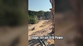 Máy khoan khai thác Máy khoan bánh xích DTH Máy khoan lỗ khoan thủy lực