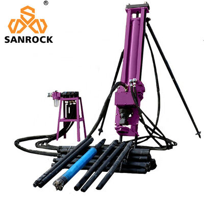 Chất lượng  Portable Bucket DTH Drilling Rig Machine SRQD70 Mining Borehole Rotary Drilling Rig Nhà máy
