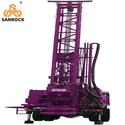 Chất lượng  Truck Mounted Water Well Drilling Rig With Mud Pump Deep 300m Water Well Drill Rig Nhà máy