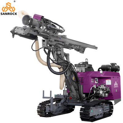 Chất lượng  Top Hammer Hard Rock Mining Hydraulic DTH Drill Rig with 22kw Max.Impulse Power Nhà máy