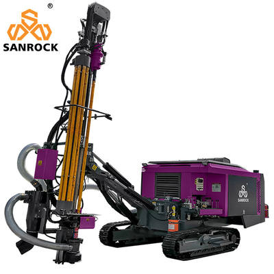 Máy khoan Crawler DTH cho giàn khoan thủy lực 9920X2700X3500 mm