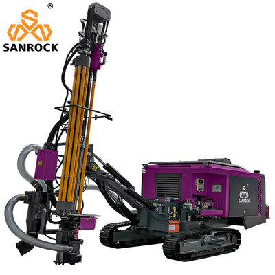 Tích hợp động cơ máy khoan DTH tự động Máy khoan khai thác thủy lực 194 KW