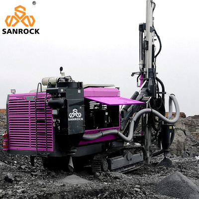 Máy khoan Crawler DTH cho giàn khoan thủy lực 9920X2700X3500 mm