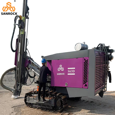 Borehole khoan khoan DTH khai thác mỏ máy khoan Crawler thủy lực DTH khoan khoan