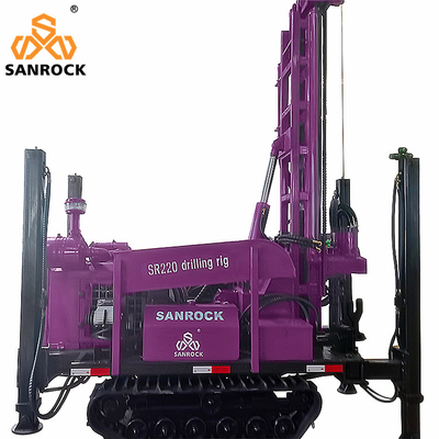 Máy khoan giếng nước Crawler Hydraulic Borehole Drill Machine With 3.0m Drill Rod