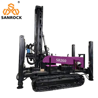Máy khoan giếng nước Crawler Hydraulic Borehole Drill Machine With 3.0m Drill Rod