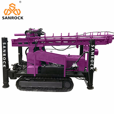 6000 KG Động tay thủy lực giếng khoan nước cho khoan đường kính 140-320 mm