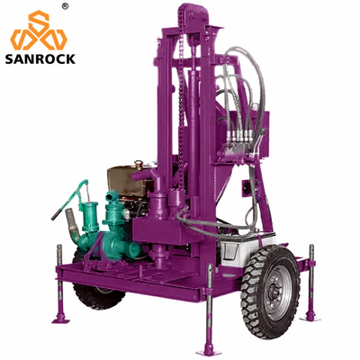 Máy khoan thủy lực di động cho các dự án giếng nước quy mô nhỏ