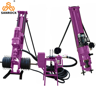 Bucket DTH Drill Rig Mining Machinery Rock Blast Hole Máy khoan thủy lực DTH