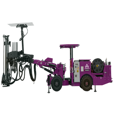 Máy khoan thủy lực Đường hầm đá Bolting Bore Rig Jumbo Khoáng sản Thiết bị khoan