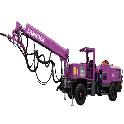Máy đúc bê tông thép đường hầm Thiết bị phun bê tông thủy lực Máy đúc bê tông ướt