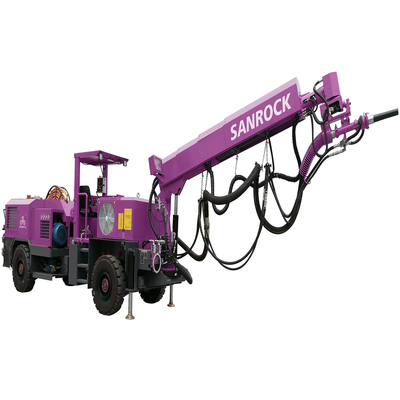 Xây dựng đường hầm khai thác mỏ Máy xăng nhựa thủy lực Thiết bị phun bê tông ướt