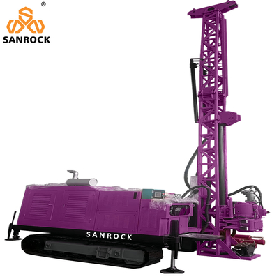Giàn khoan lõi Đảo thăm dò địa chất Độ sâu 1200m Đường khoan lõi thủy lực Chuck