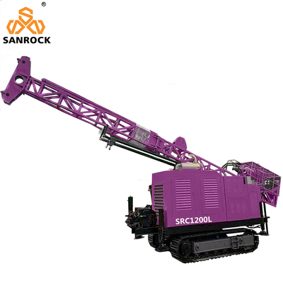 Giàn khoan lõi Đảo thăm dò địa chất Độ sâu 1200m Đường khoan lõi thủy lực Chuck