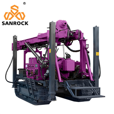 Rotary Core Drilling Rig Khảo sát 500m Máy khoan lõi canh cầm thủy lực
