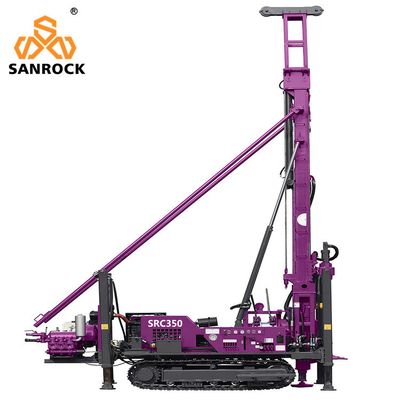 Diamond Core Drill Rig với bơm bùn thám sâu 350m Hydraulic Core Drilling Rig