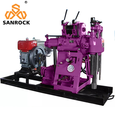 Diamond Core Drilling Rig Khảo sát địa chất 200m Thiết bị khoan lõi thủy lực