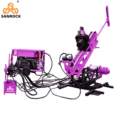 Đàn khoan khoan lõi khai thác mỏ Đàn khoan khoan lõi đường hầm thăm dò theo chiều ngang thủy lực