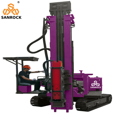 Máy điều khiển đống thủy lực rung búa xoay 360 độ Máy điều khiển đống quang điện