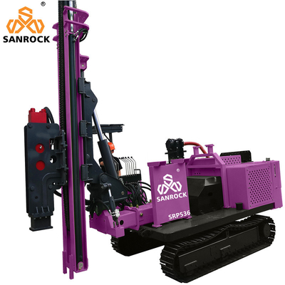 Máy đẩy đống Đồ cầm mặt trời Máy đẩy đống Hydraulic Diesel Pile Driver Machine