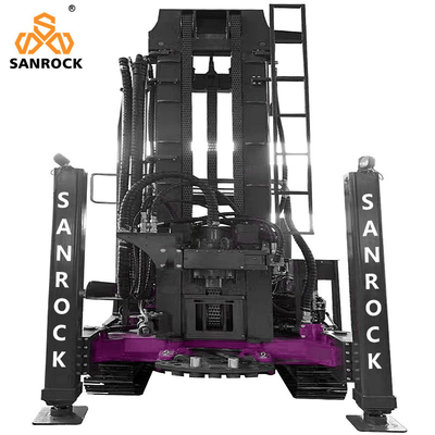500m sâu thủy lực giếng nước khoan thiết bị Crawler nước khoan máy