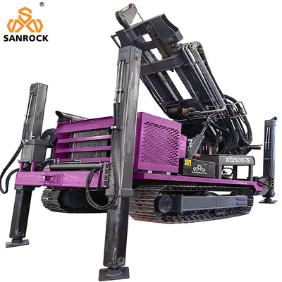 500m sâu thủy lực giếng nước khoan thiết bị Crawler nước khoan máy