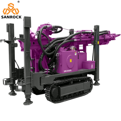 Crawler nước giếng khoan Rig đầy đủ thủy lực nước giếng khoan thiết bị bán