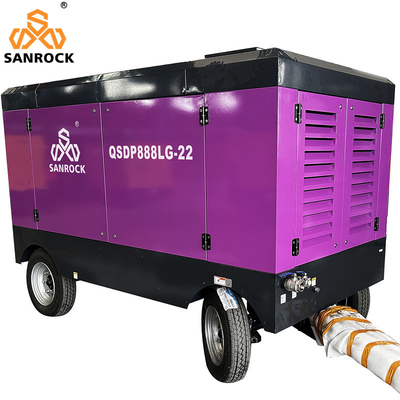 SANROCK Máy nén không khí vít áp suất cao