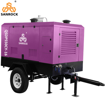 Máy nén khí vít diesel áp suất cao