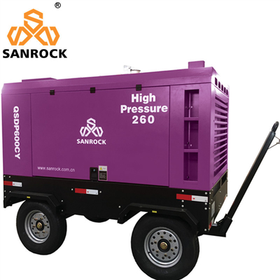 Thiết bị nén vít diesel áp suất cao khai thác mỏ