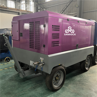 Máy nén không khí vít diesel nước 194KW