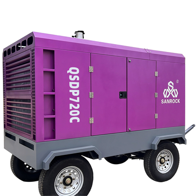 Máy nén không khí vít diesel nước 194KW