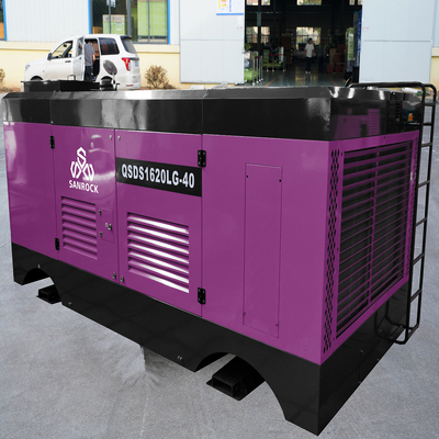 Máy nén khí vít diesel áp suất cao 40 bar cho giếng nước