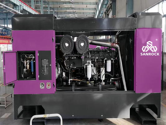 Động cơ diesel giếng nước 588kw Máy nén không khí vít