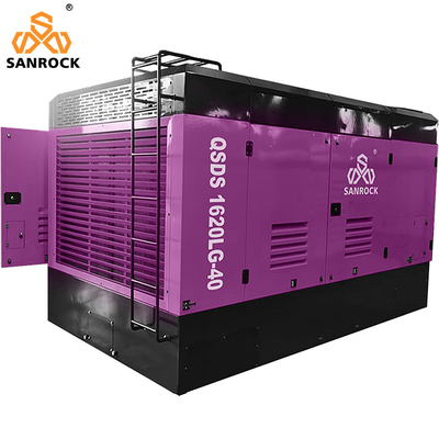 Máy nén không khí vít áp suất cao 410kw Máy nén không khí vít diesel