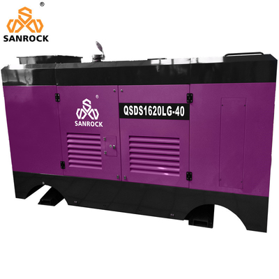 40 bar áp suất cao trượt gắn nước giếng vít máy nén không khí