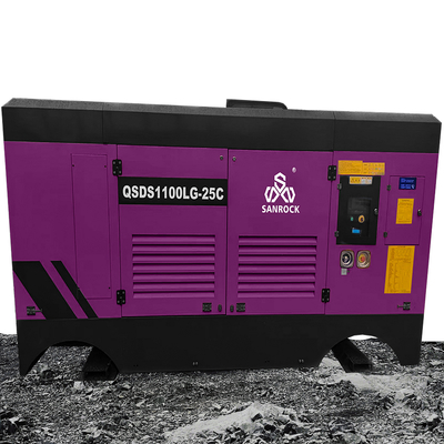 Máy nén khí vít khai thác dầu diesel áp suất cao