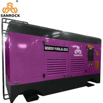 Máy nén máy bơm máy bơm khí áp suất cao Máy bơm máy bơm khí diesel di động
