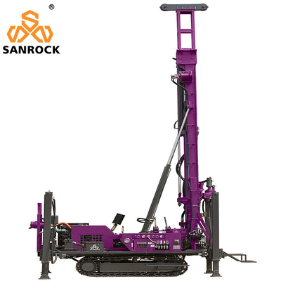 Rotary Core Drilling Rig Khảo sát 500m Máy khoan lõi canh cầm thủy lực