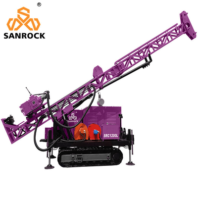 Giàn khoan lõi Đảo thăm dò địa chất Độ sâu 1200m Đường khoan lõi thủy lực Chuck