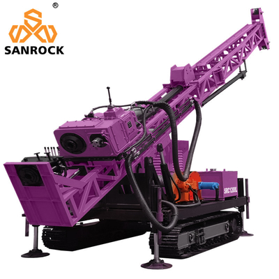 Giàn khoan lõi Đảo thăm dò địa chất Độ sâu 1200m Đường khoan lõi thủy lực Chuck