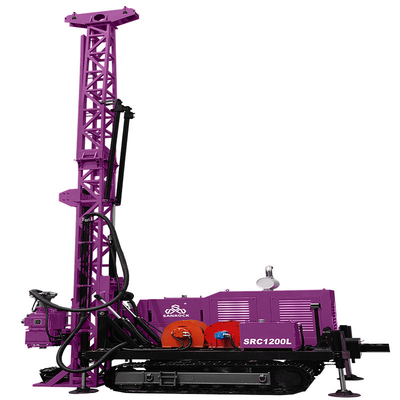 Giàn khoan lõi Đảo thăm dò địa chất Độ sâu 1200m Đường khoan lõi thủy lực Chuck