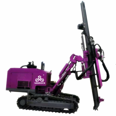 Máy khoan lỗ xách tay Máy khai thác mỏ Máy khoan thủy lực DTH