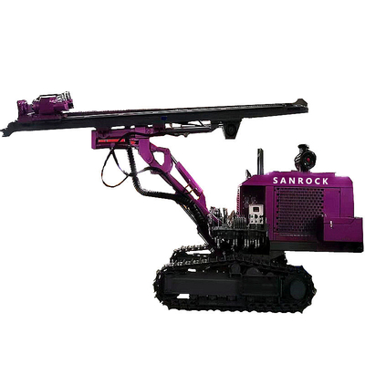 Crawler khoan khoan đá nổ DTH máy khoan thủy lực khai thác mỏ khoan khoan