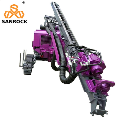 Mỏ đá Blast Hole Bore Rig Hydraulic DTH máy khoan bề mặt khoan