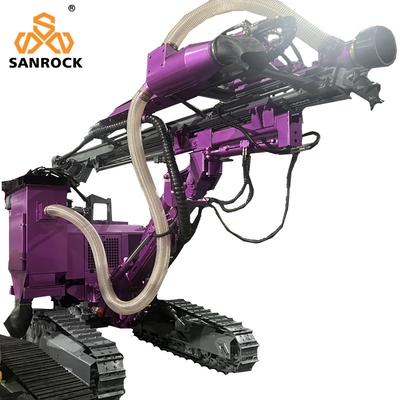 Crawler khoan khoan đá nổ DTH máy khoan thủy lực khai thác mỏ khoan khoan